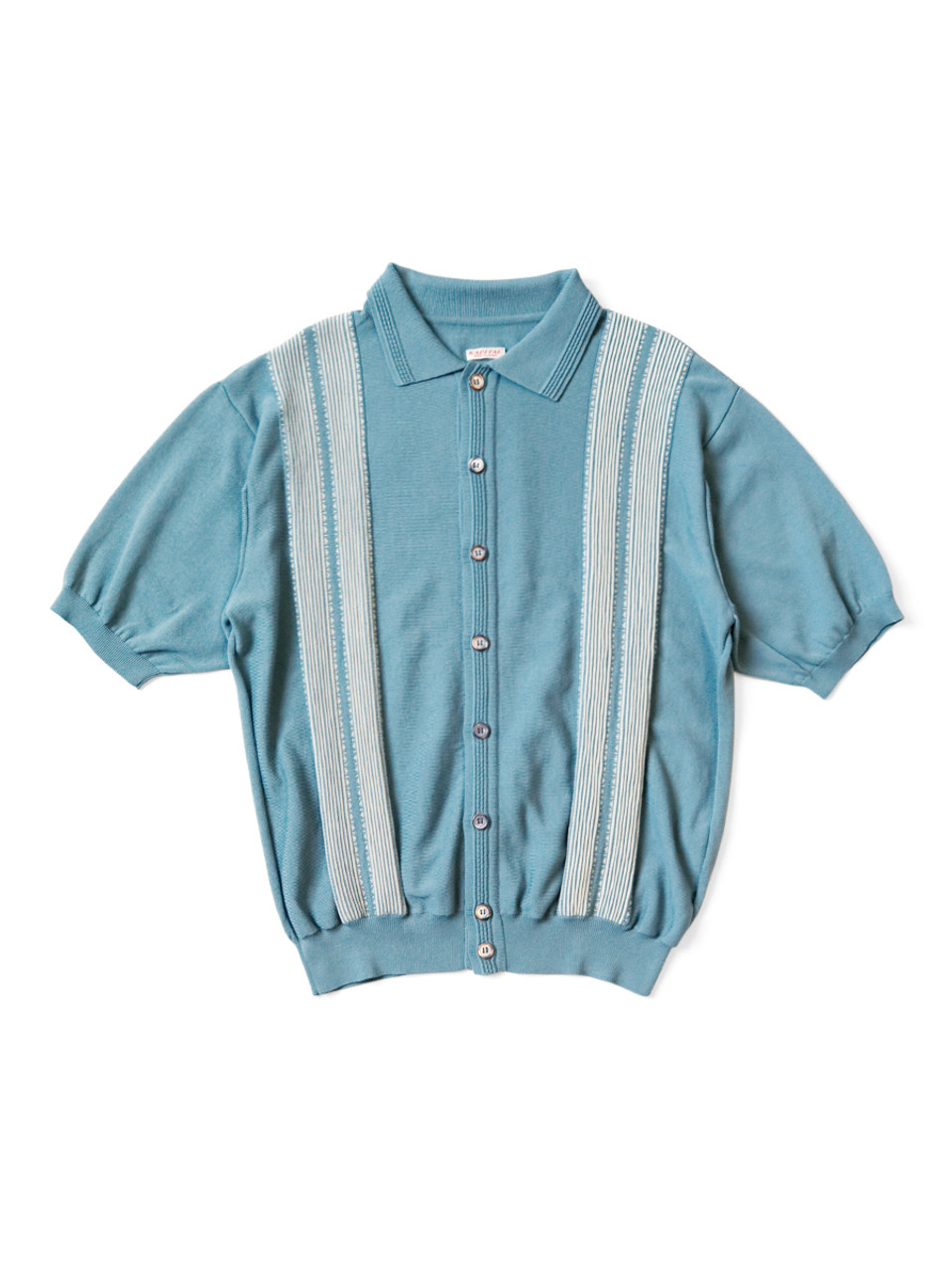 14G Cotton Knit Oyster Aloha Polo K2403KN122