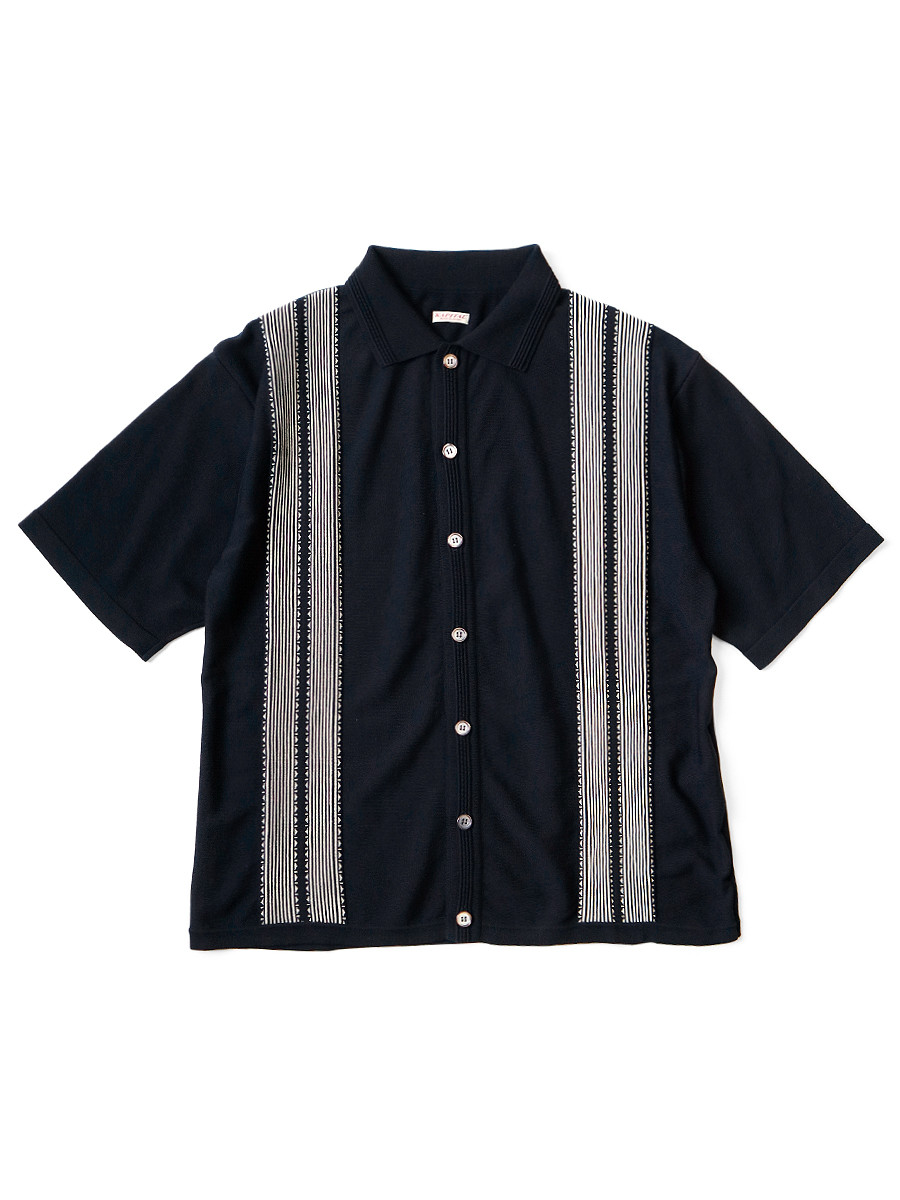 KAPITAL Shirt (Short Sleeve) 14G Cotton Knit Tennessee Aloha Polo