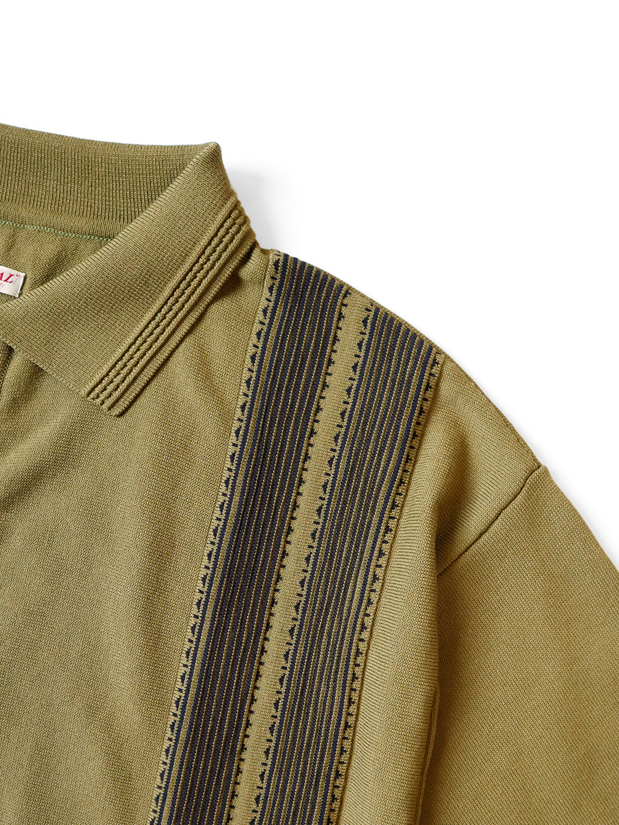 KAPITAL Shirt (Short Sleeve) 14G Cotton Knit Tennessee Aloha Polo