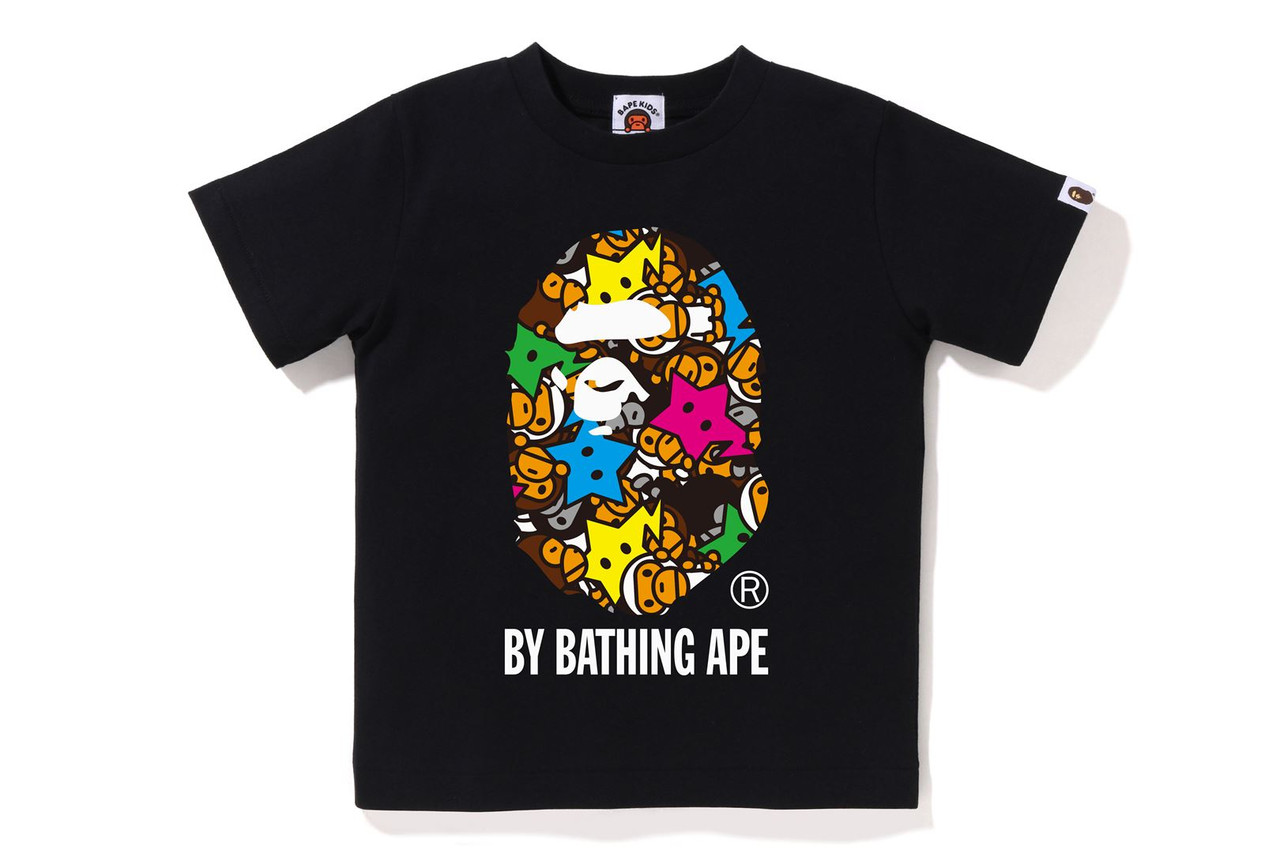 BAPE T-SHIRT ALL BABY MILO STA BY BATHING APE TEE
