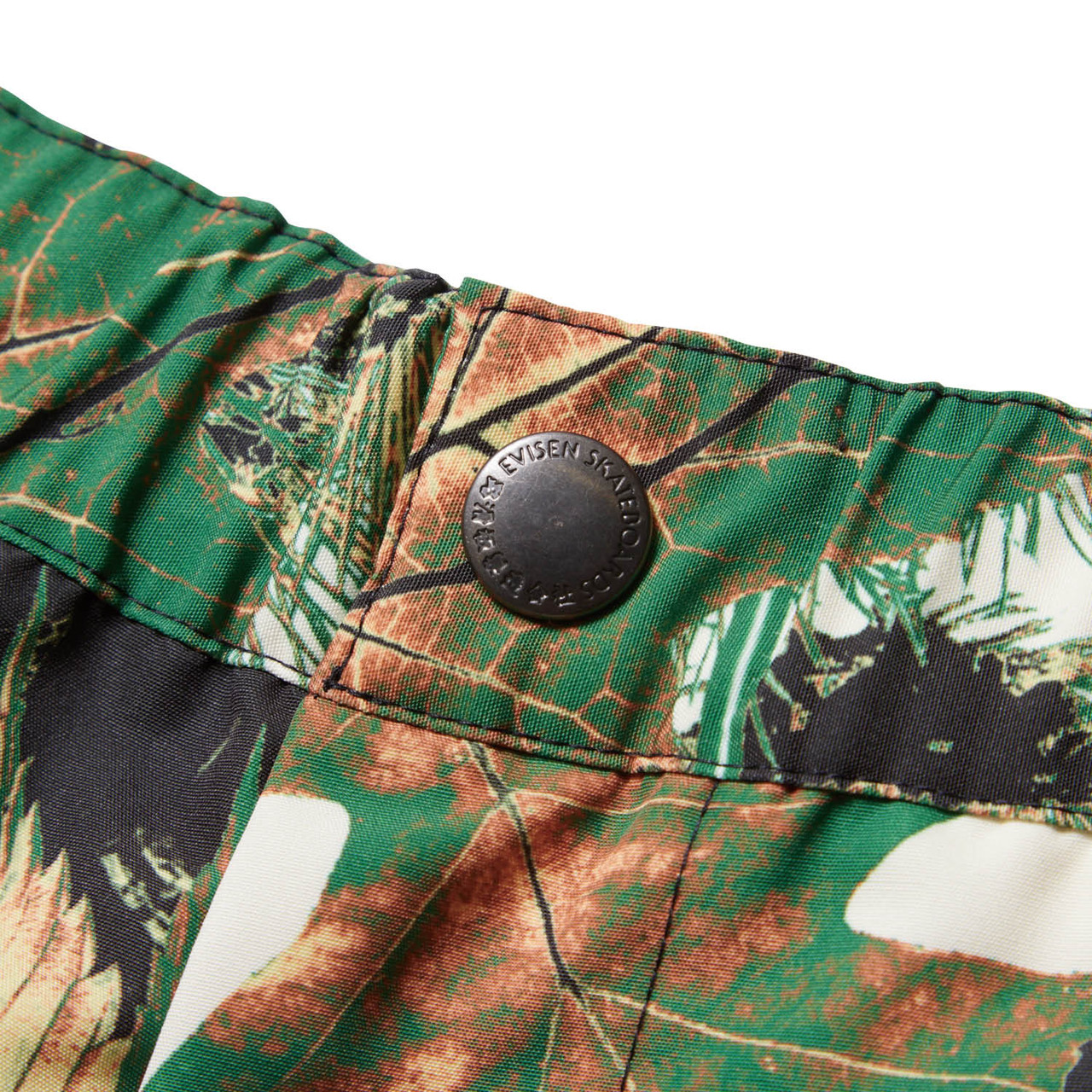 Evisen Skateboards PANTS PINE TREE CAMO 2-WAY PANTS - BLACK
