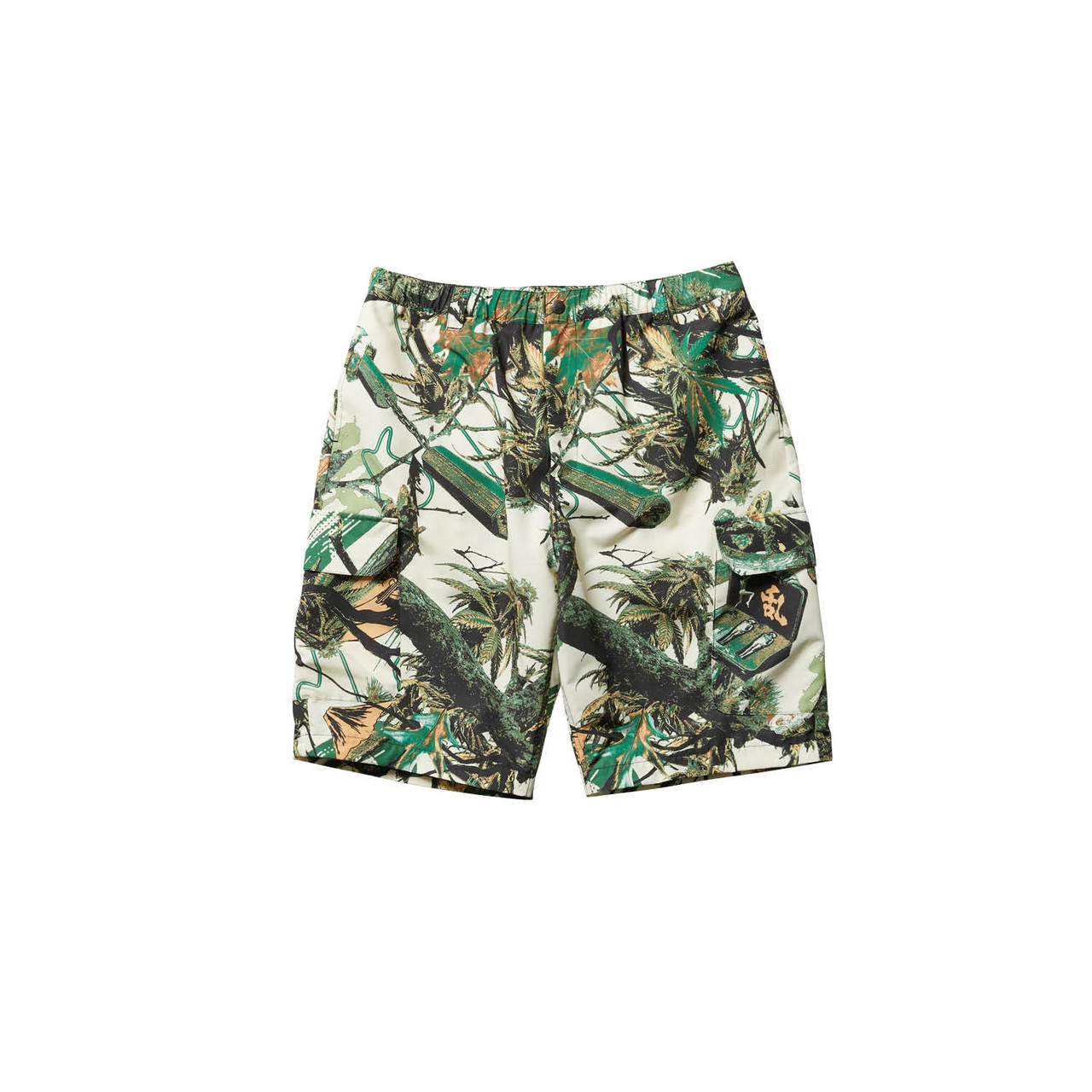 Evisen Skateboards PANTS PINE TREE CAMO 2-WAY PANTS - IVORY
