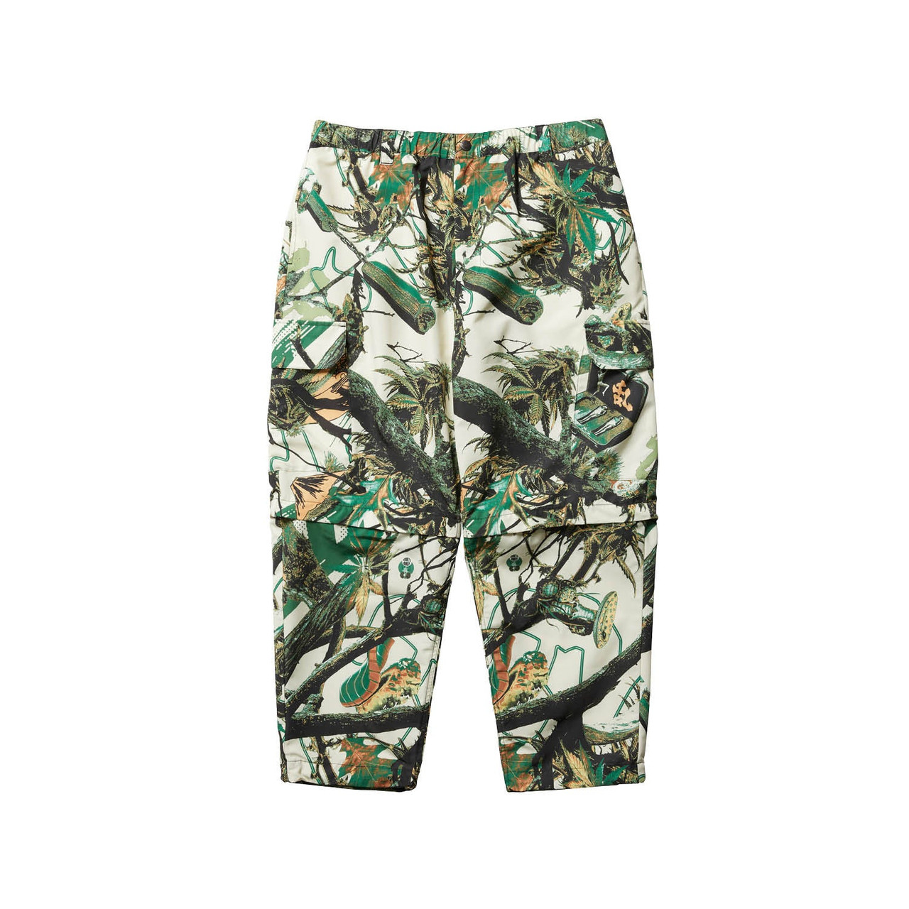 パンツ evisen pine tree camo 2way pants Evisen Skateboards PANTS PINE TREE CAMO 2-WAY PANTS - IVORY
