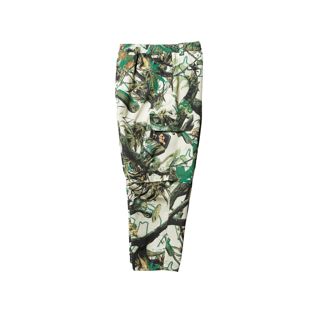 パンツ evisen pine tree camo 2way pants Evisen Skateboards PANTS PINE TREE CAMO 2-WAY PANTS - IVORY