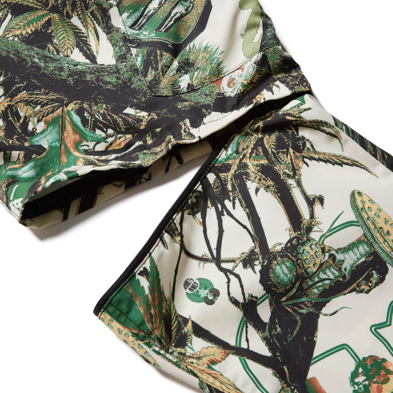 ☆BIG king ☆ EVISEN PINE TREE CAMO Evisen Skateboards PANTS PINE TREE CAMO 2-WAY PANTS - IVORY