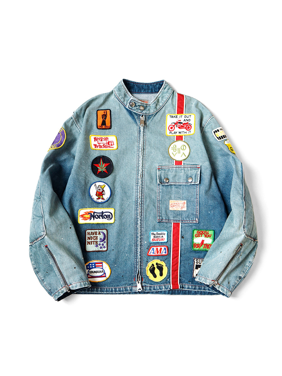 Kapital 14ozデニム トドテレーノモトクロスJKT size5 KAPITAL Jacket 14Oz Denim Todo Terreno Motocross JKT (Processed)_3