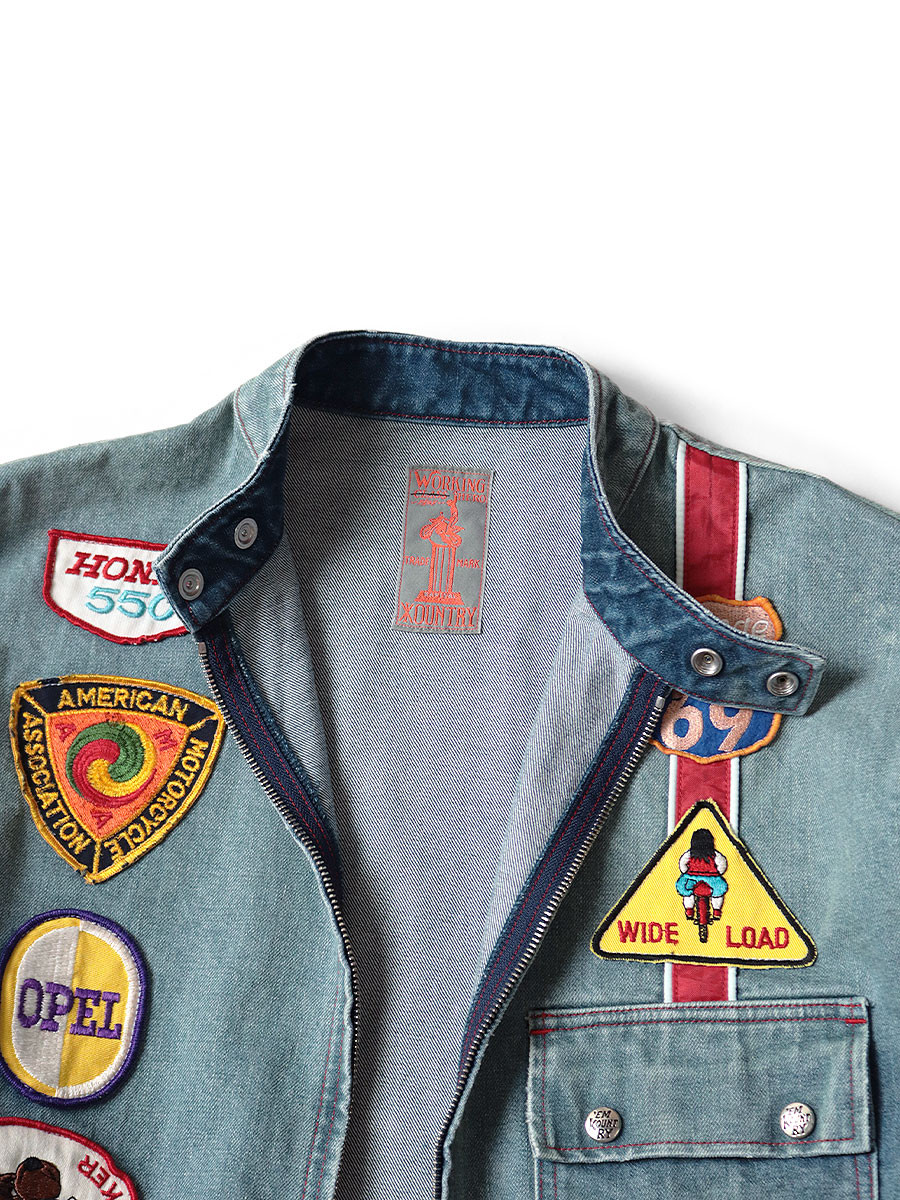 KAPITAL Jacket 14Oz Denim Todo Terreno Motocross JKT (Processed)_6