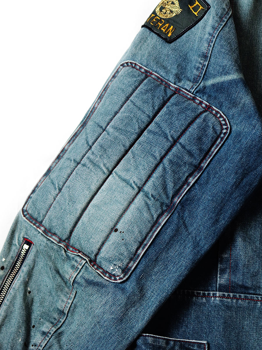 KAPITAL Jacket 14Oz Denim Todo Terreno Motocross JKT (Processed)_6