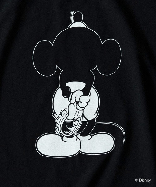 NUMBER (N)INE Tops MICKEY MOUSE OS T-SHIRT