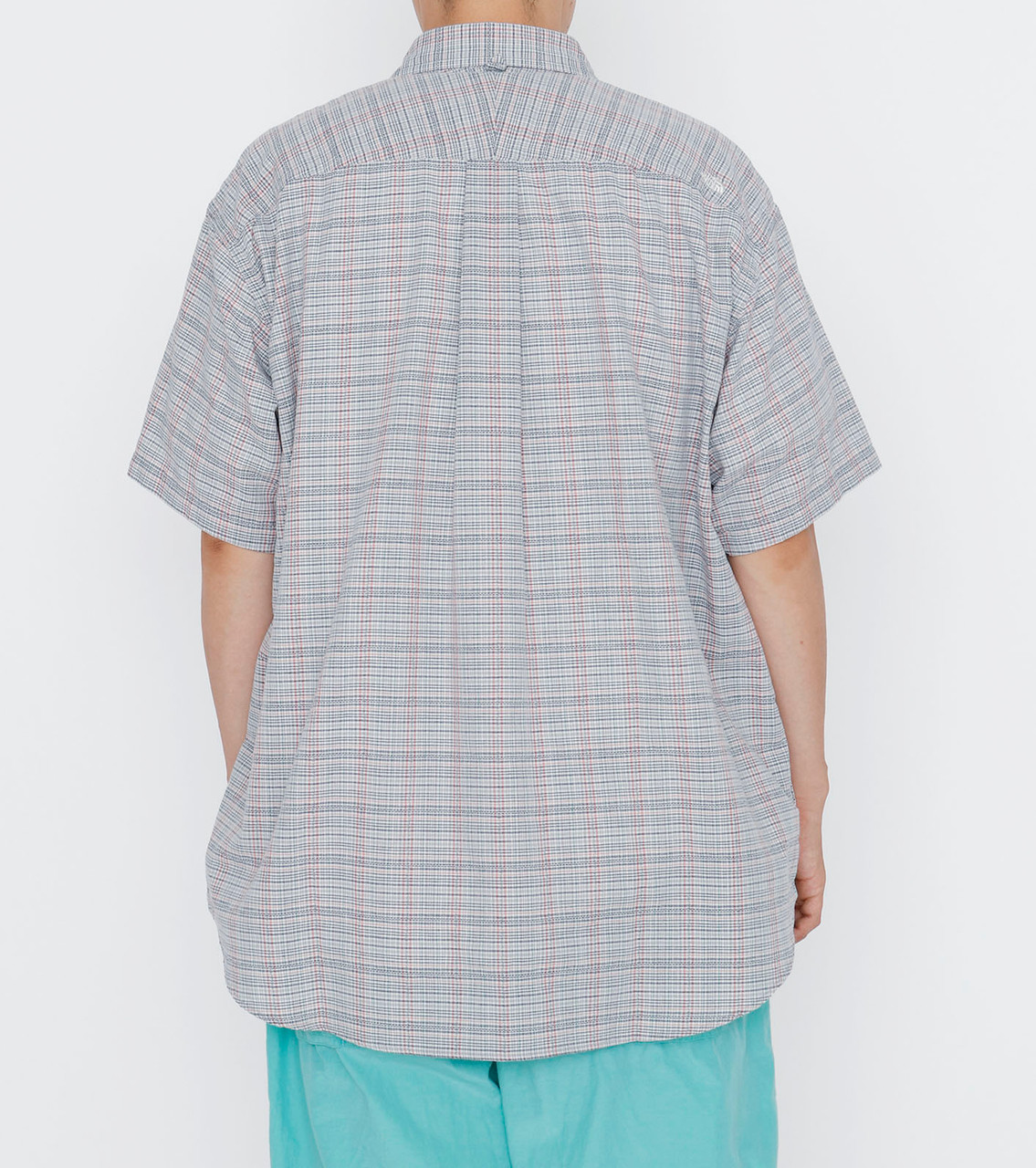 THE NORTH FACE PURPLE LABEL SHIRT Plaid Dobby Field S/S Shirt