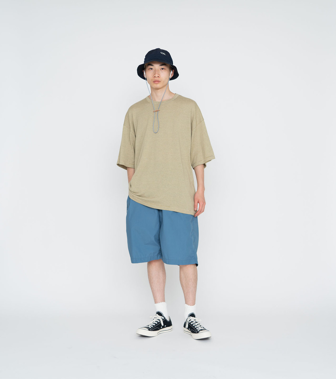 nanamica T-SHIRT Micro Stripe Tee Online Shop to Worldwide