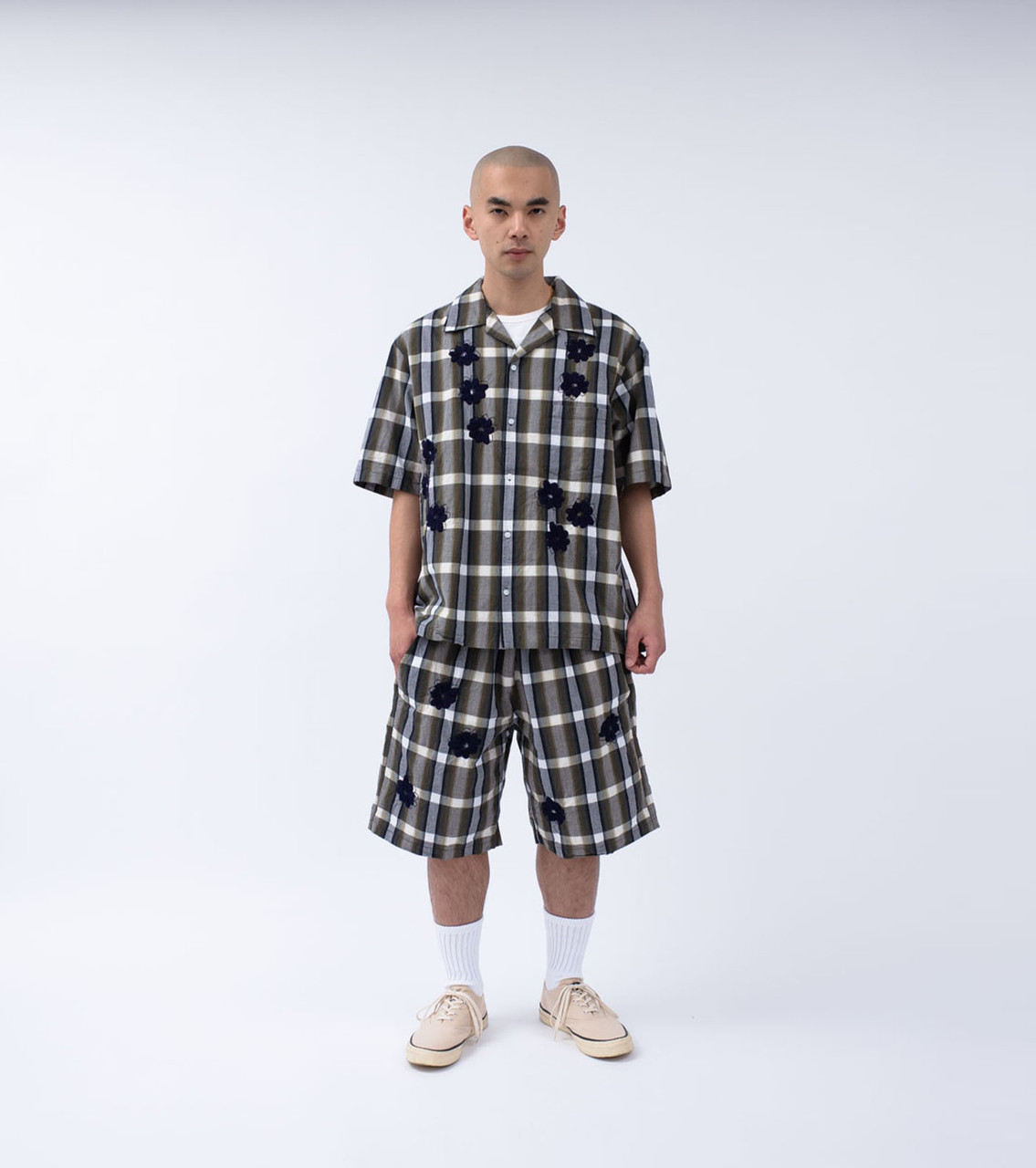nanamica x NOMA t.d. チェック ショーツハーフパンツ nanamica x NOMA t.d. SHIRT nanamica Exclusive Ombre Check SS Shirt