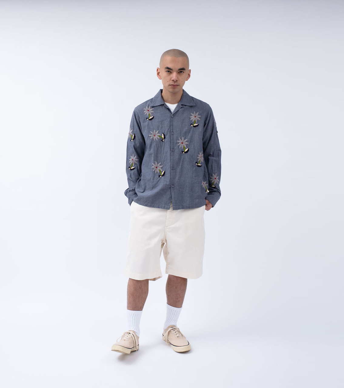 nanamica x NOMA t.d. SHIRT nanamica Exclusive Chambray Shirt