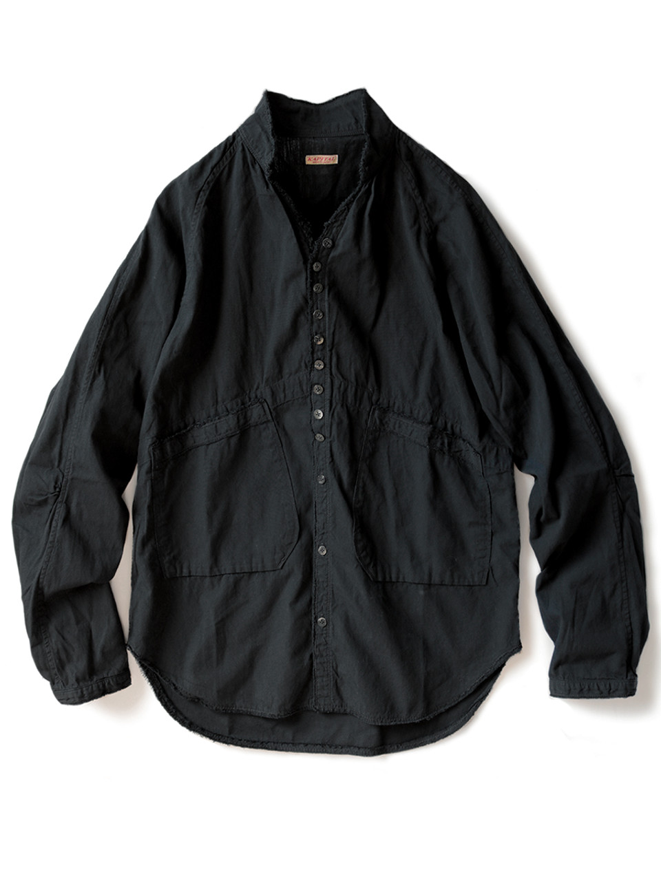 KAPITAL リネンシャツ ブラック【ほぼ新品】 100% リネンシャツ - ブラック | ZARA Japan / 日本