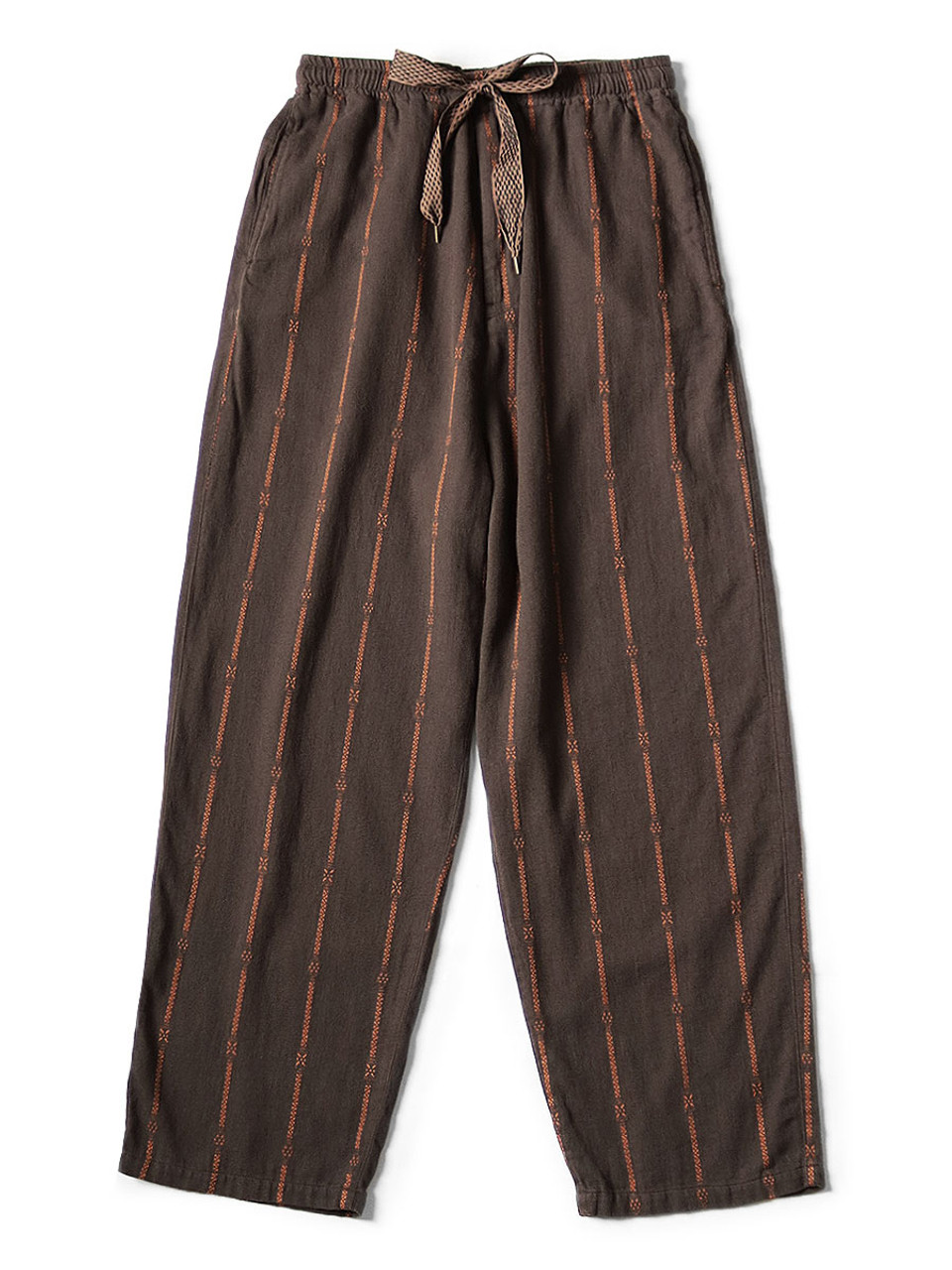 専用 KAPITAL / cotton linen amish pants M Kapital | Gobelin AMISH Pants - Beige | Women | Blue Button Shop