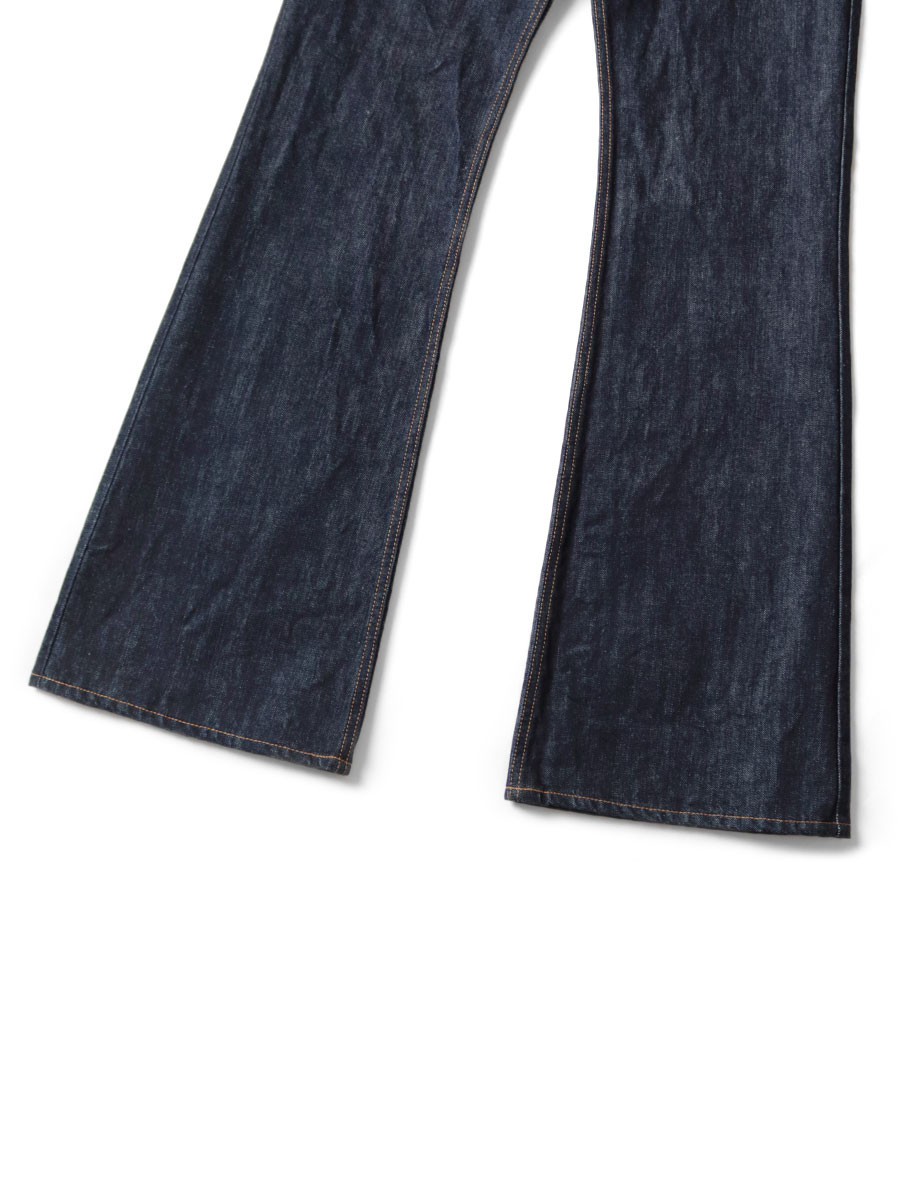 KAPITAL Pants 14Oz Denim 5P Rat Flare Pants