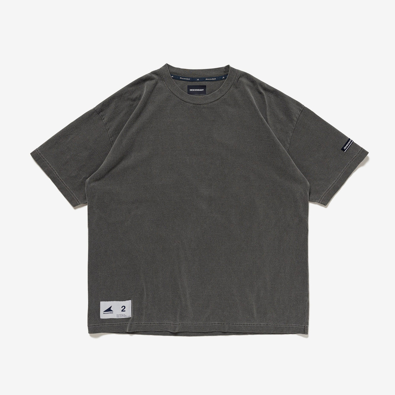 DESCENDANT CUTu0026SEWN HORIZON SS PIGMENT DYE Online Shop to Worldwide