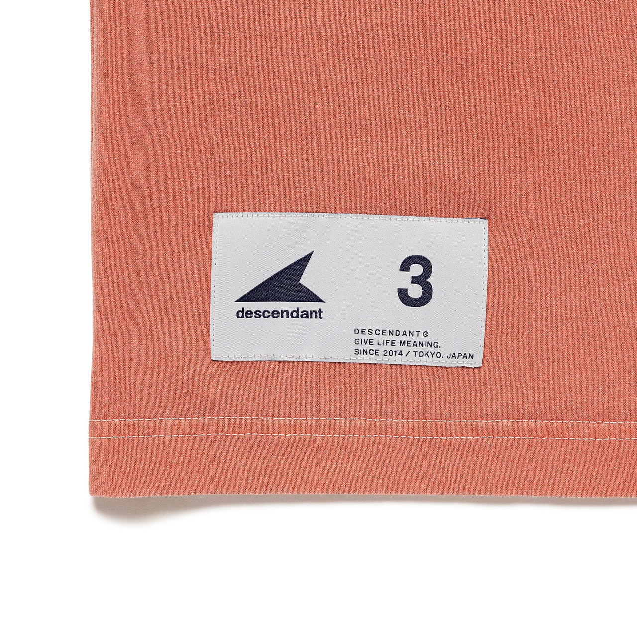 DESCENDANT CUT&SEWN HORIZON SS PIGMENT DYE Online Shop to Worldwide