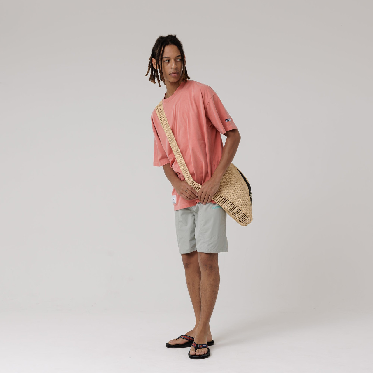 DESCENDANT CUT&SEWN HORIZON SS PIGMENT DYE Online Shop to Worldwide