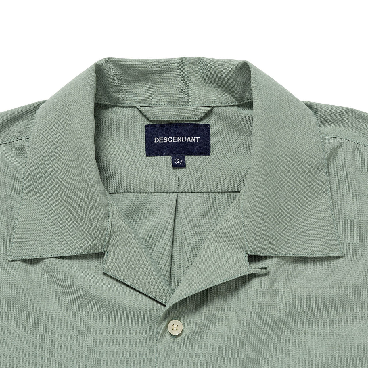 DESCENDANT SHIRT PIER OPEN COLLAR SS SHIRT Online Shop to Worldwide