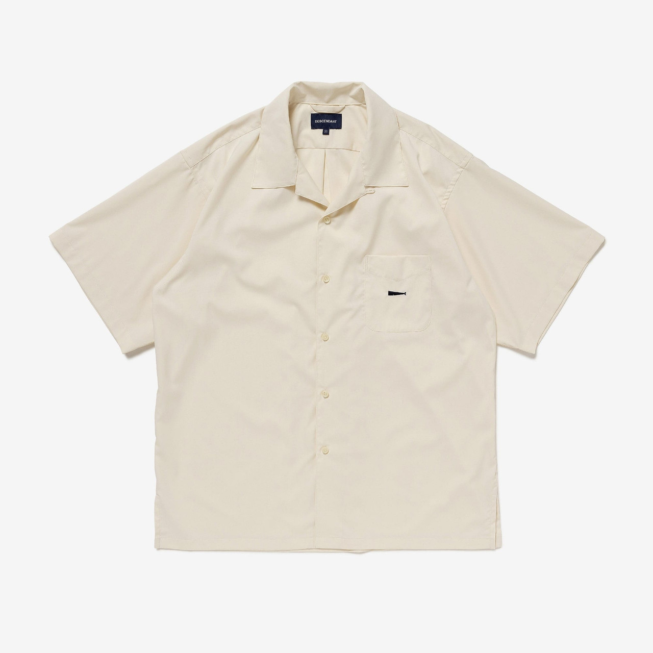 DESCENDANT SHIRT PIER OPEN COLLAR SS SHIRT Online Shop to Worldwide