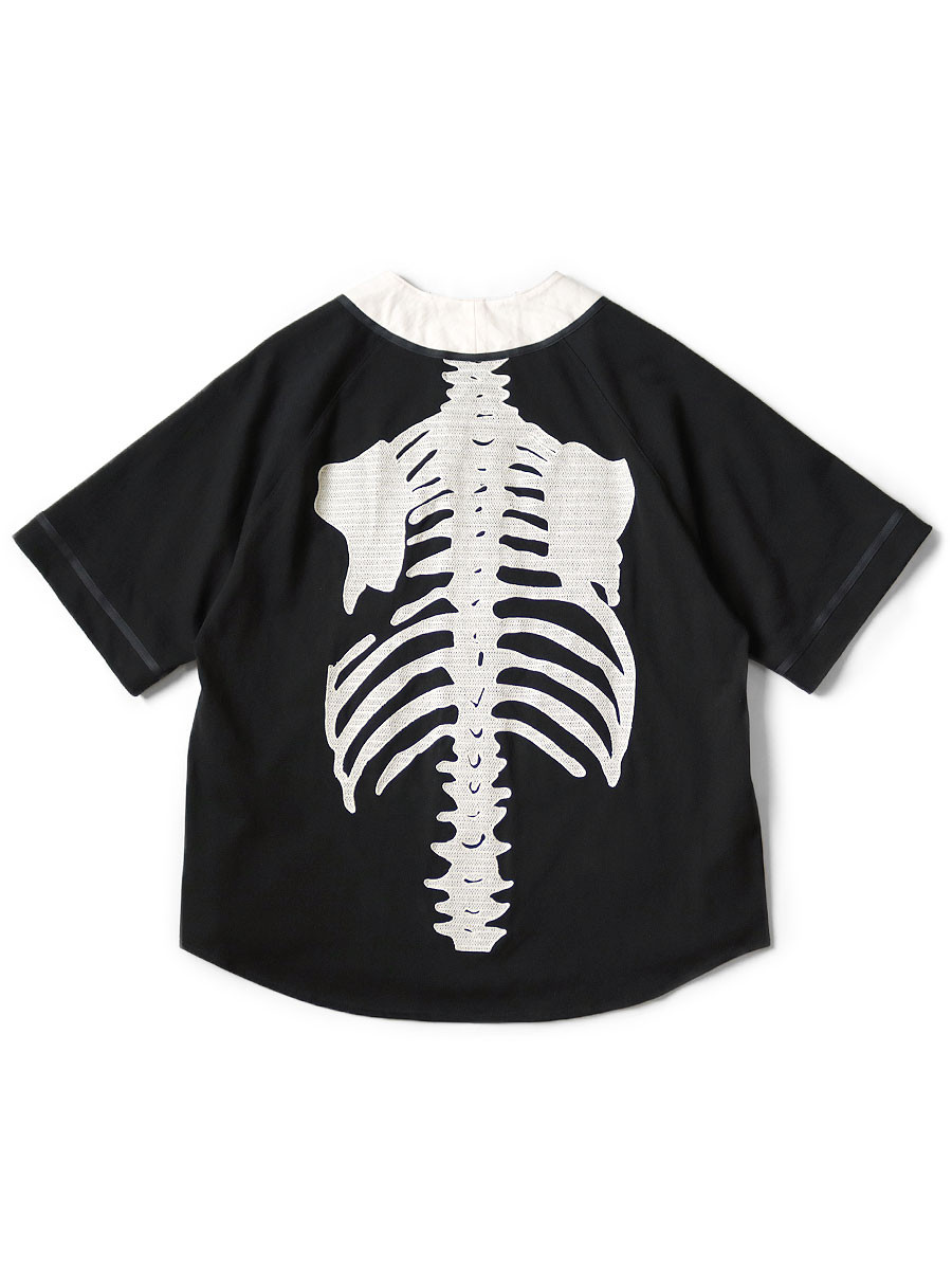 KAPITAL Shirt (Short Sleeve) 16/-High Density Jersey Baseball