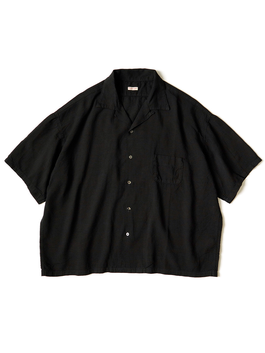 【ito】 big collar cotton linen tops ブラウス kapital-soft-linen-open-collar