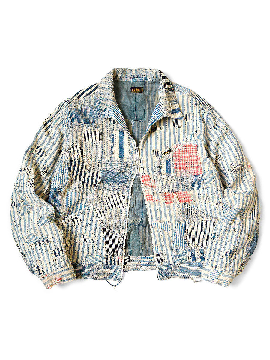 KAPITAL Jacket LIBERTY BORO ZIP UP BLOUSE