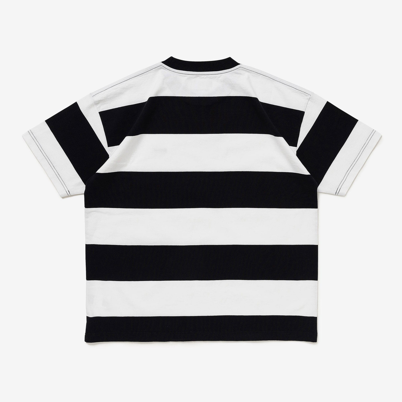 descendant HORIZONTAL STRIPE SS black DESCENDANT】HORIZONTAL