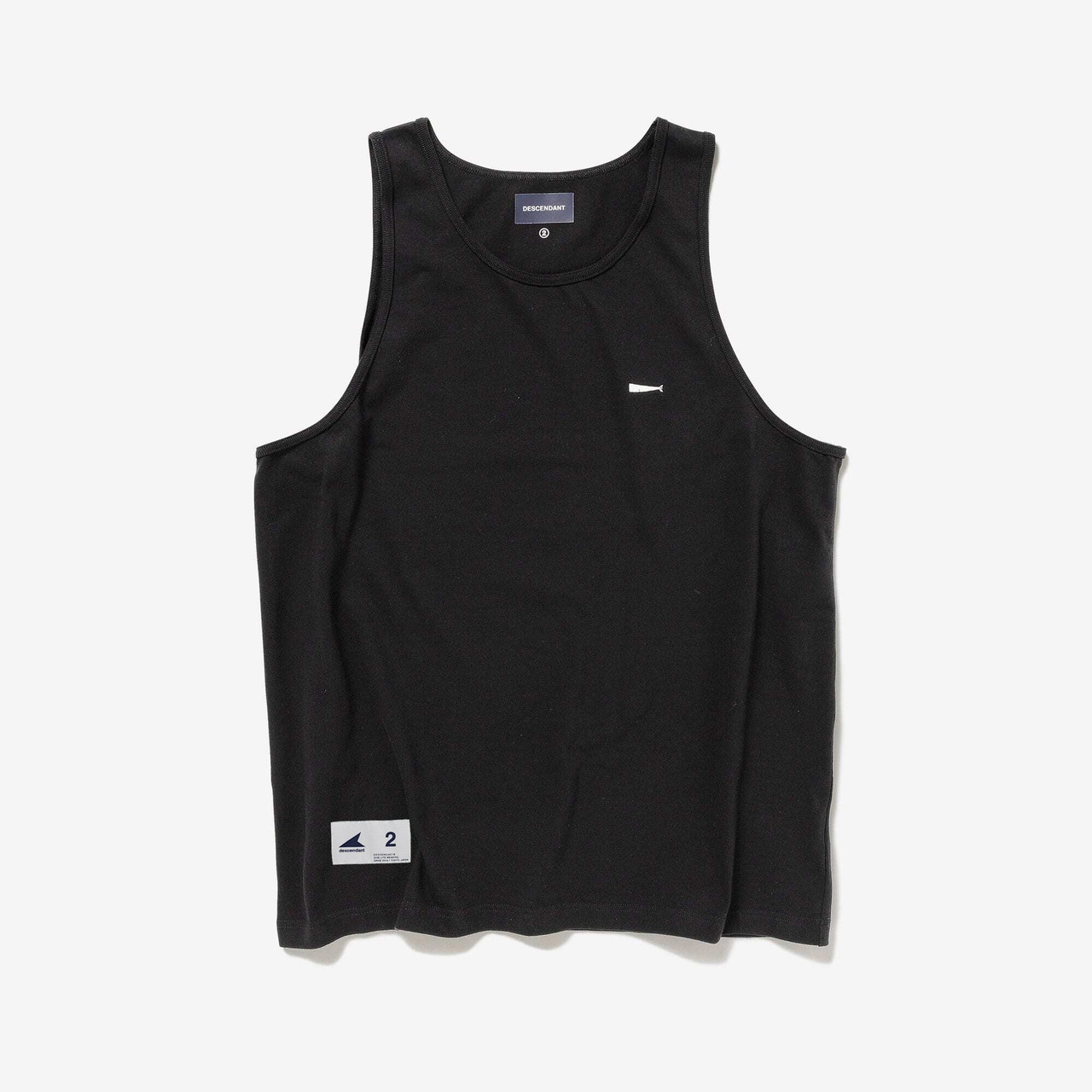 【超ポイントバック祭】 DESCENDANT Online TANKTOP COTTON ORGANIC CACHALOT CUT&SEWN トップス