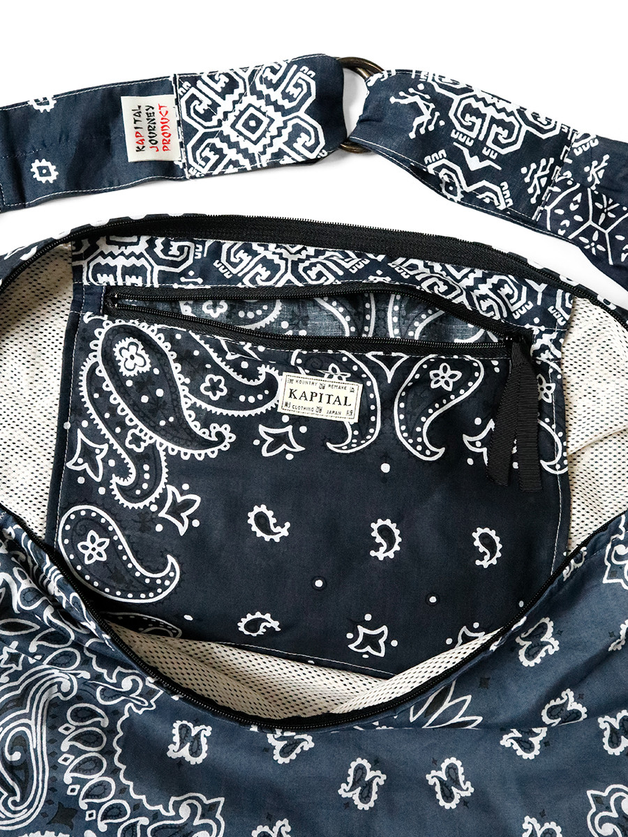 KAPITAL Bag Gauze Bandana Patchwork PT TRANSIT Snufkin BAG