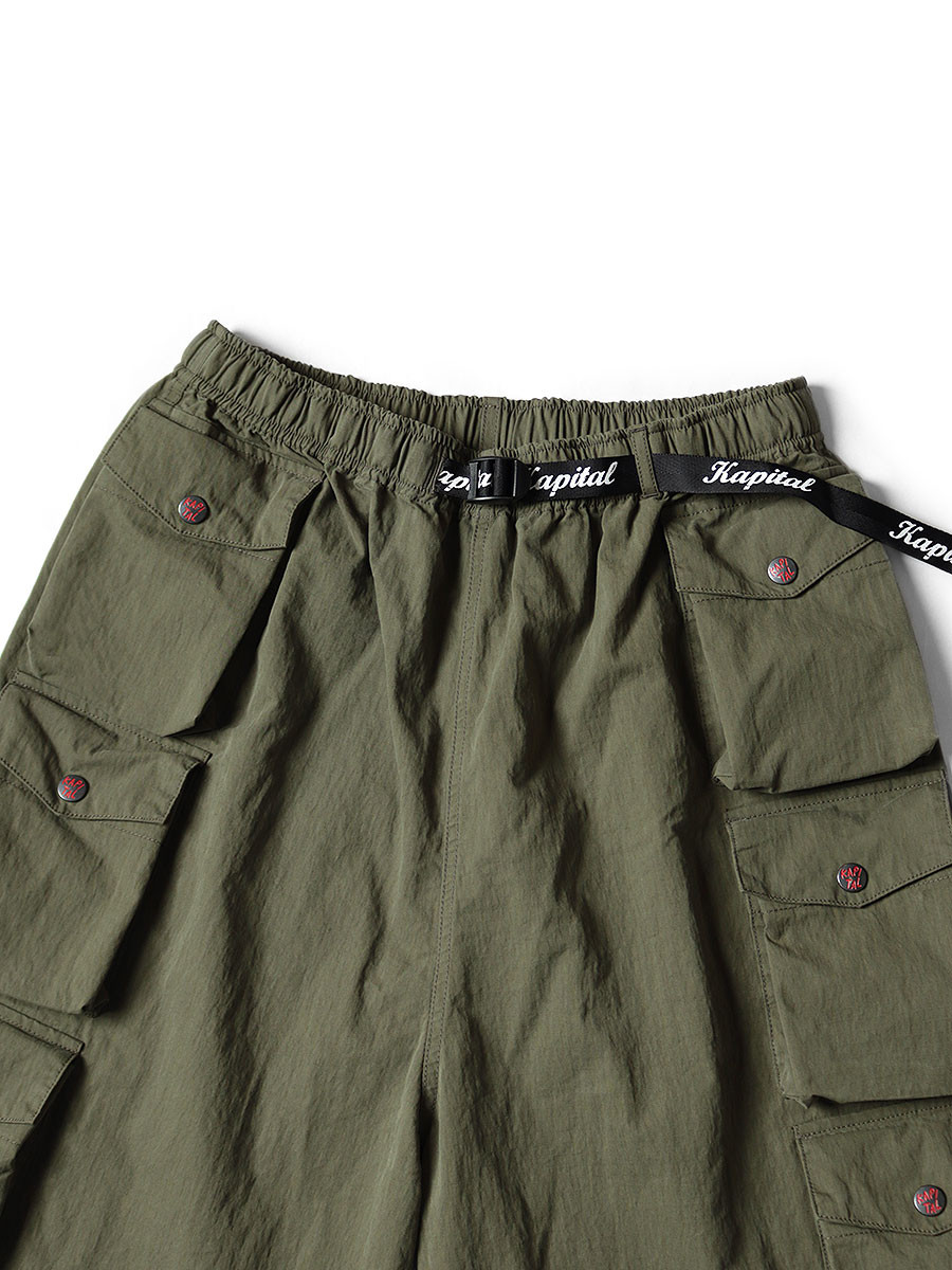 KAPITAL Short Pants Ripstop Nam Shorts