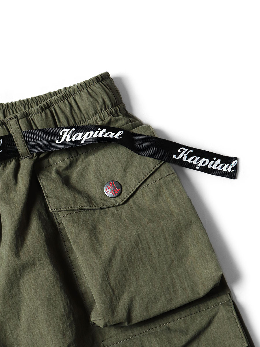 KAPITAL Short Pants Ripstop Nam Shorts