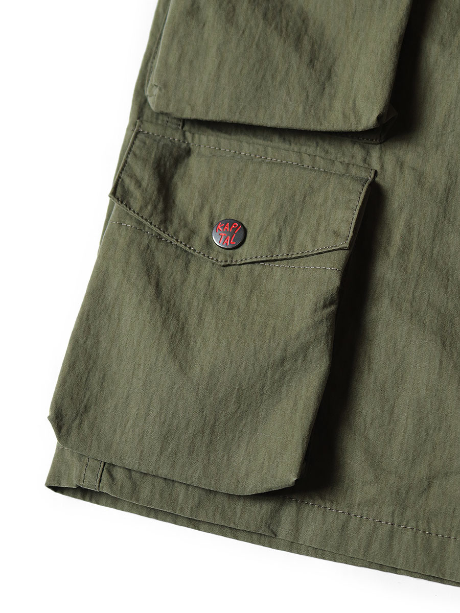 KAPITAL Short Pants Ripstop Nam Shorts