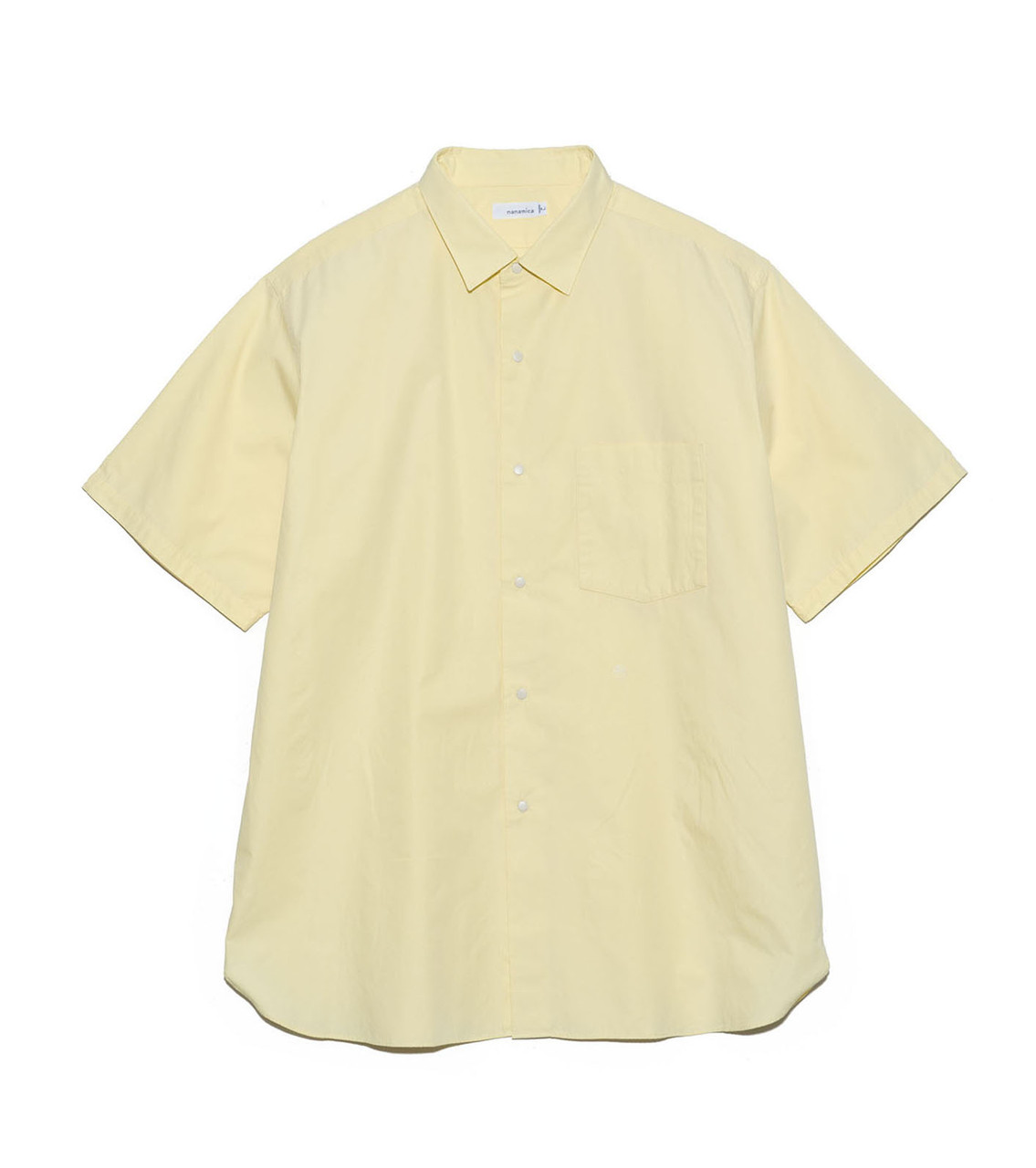 nanamica SHIRT Regular Collar Wind S/S Shirt Online Shop to Worldwide