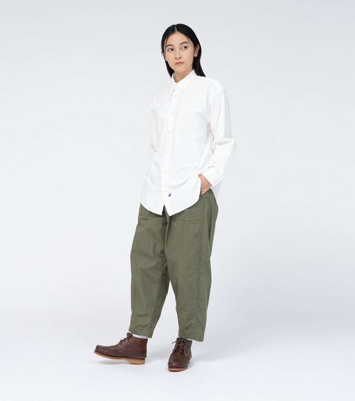 THE NORTH FACE PURPLE LABEL PANTS Ripstop Wide Cropped Field