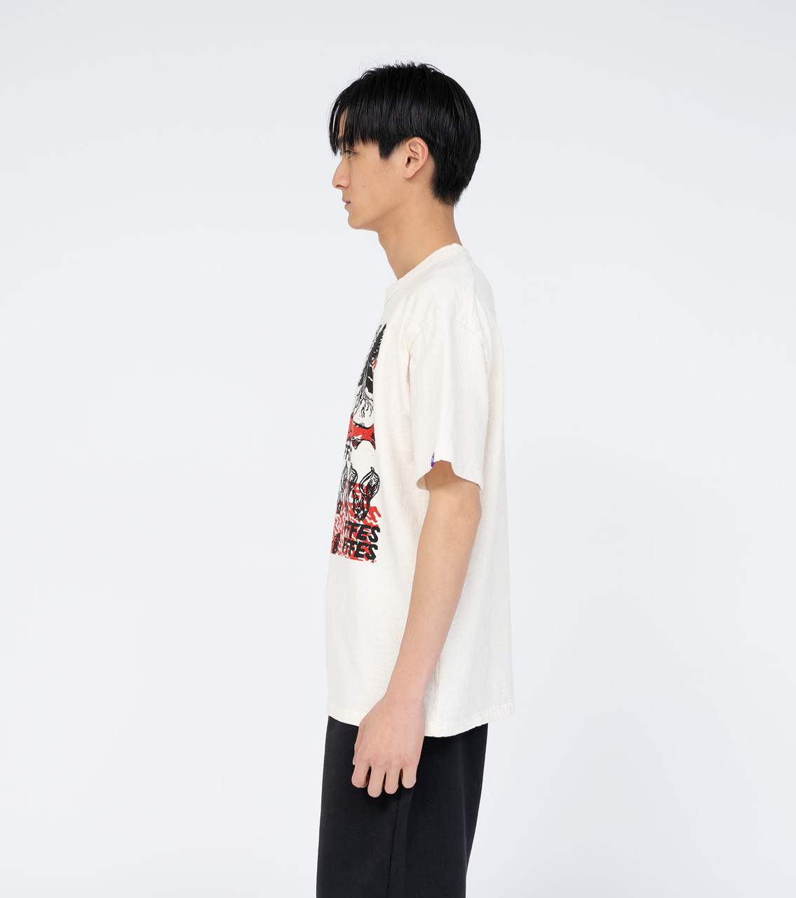 THE NORTH FACE PURPLE LABEL T-SHIRT FFFES Patterned Graphic Tee