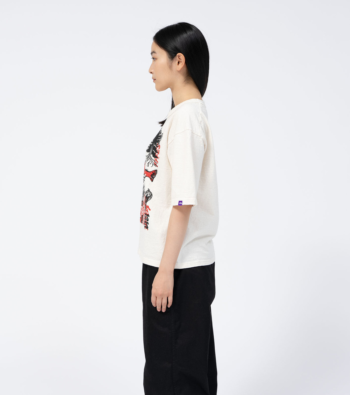 THE NORTH FACE PURPLE LABEL T-SHIRT FFFES Patterned Graphic Tee