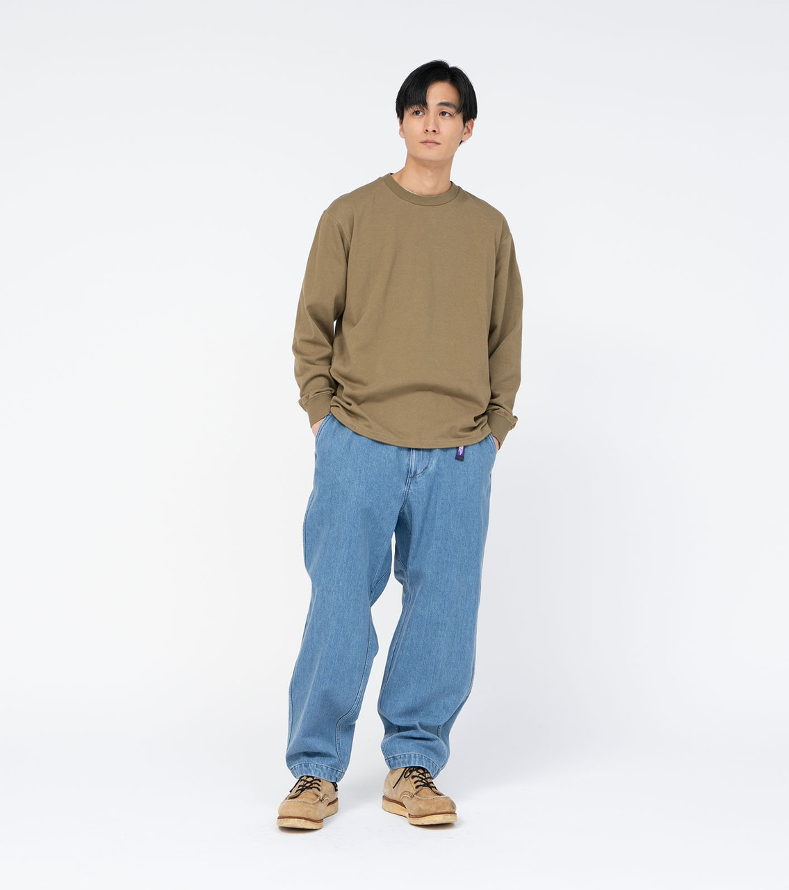 THE NORTH FACE PURPLE LABEL T-SHIRT Field Long Sleeve Tee Online