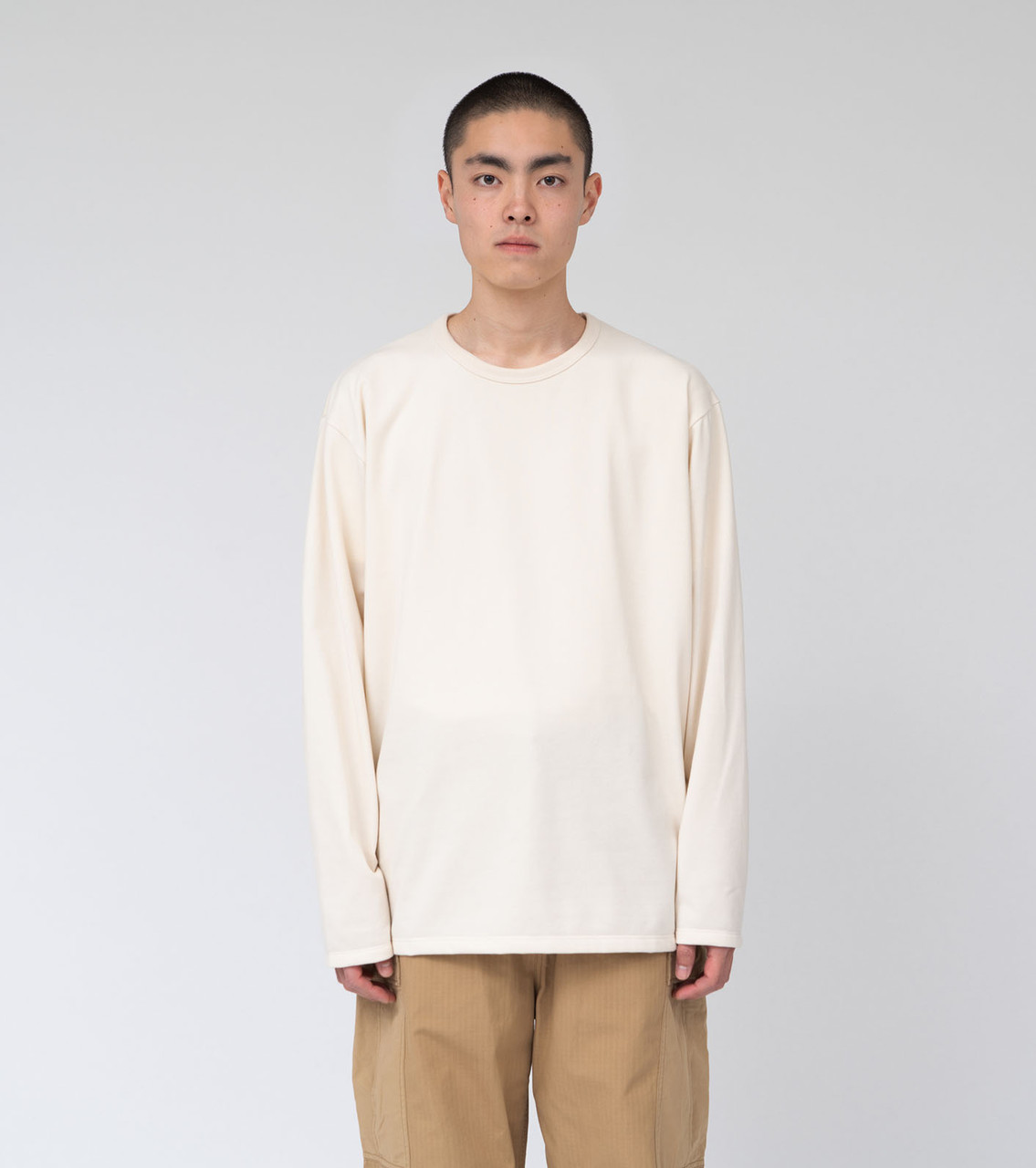 nanamica T-SHIRT COOLMAX Jersey L/S Tee Online Shop to Worldwide