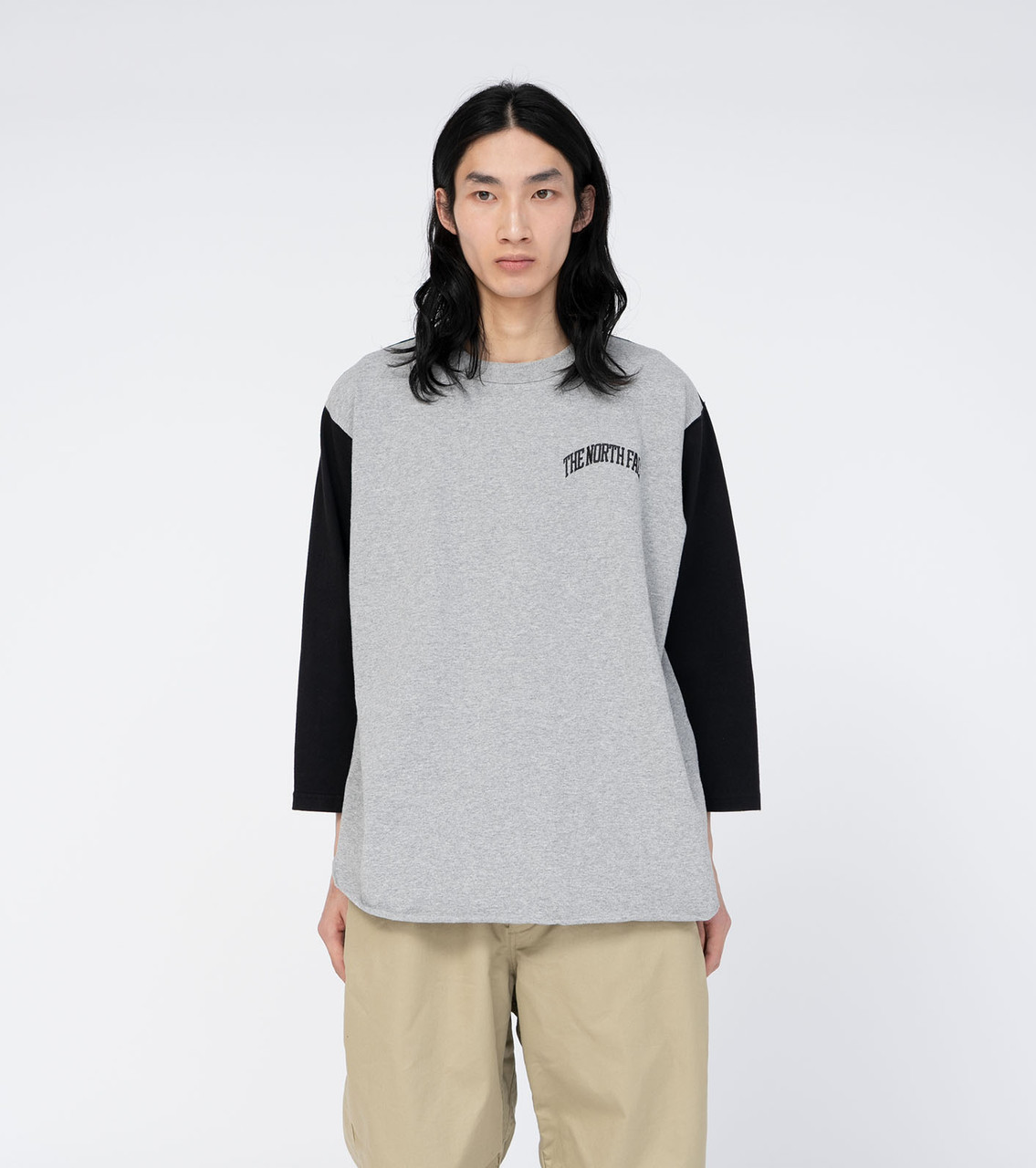 THE NORTH FACE PURPLE LABEL / 7oz Field Baseball Tee/7分袖カットソー/M/コットン/WHT/N24FH009 THE NORTH FACE PURPLE LABEL T-SHIRT 7oz Field Baseball Tee Online