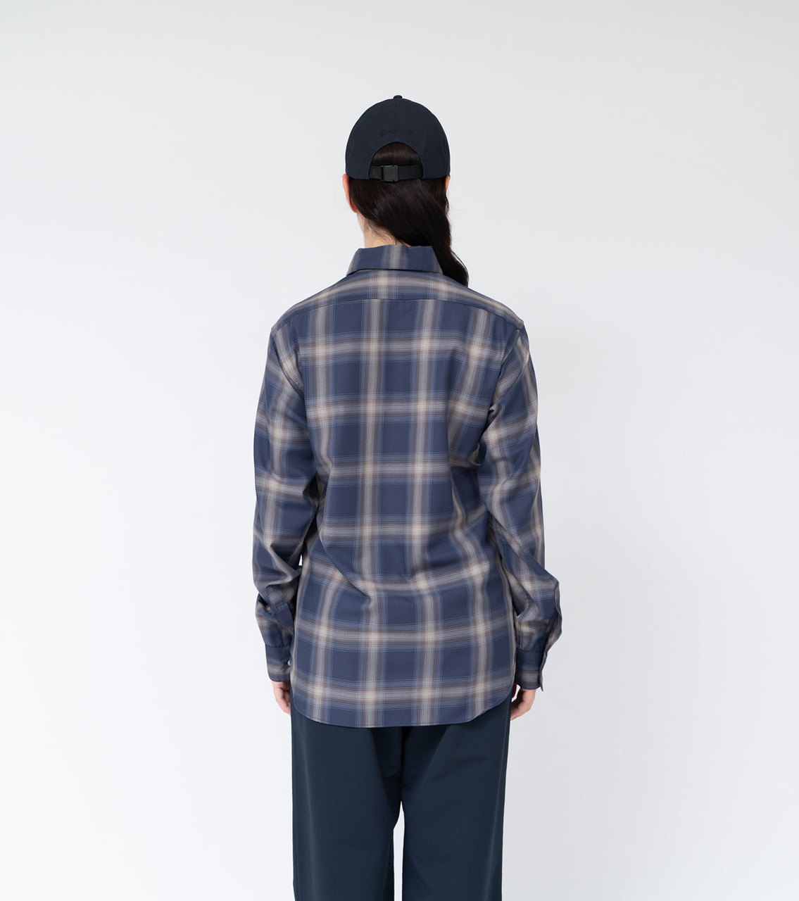 nanamica / Classic Fit Shirt/長袖シャツ/1/ポリエステル/グレー/チェック/S24FG052 nanamica SHIRT Classic Fit Shirt Online Shop to Worldwide