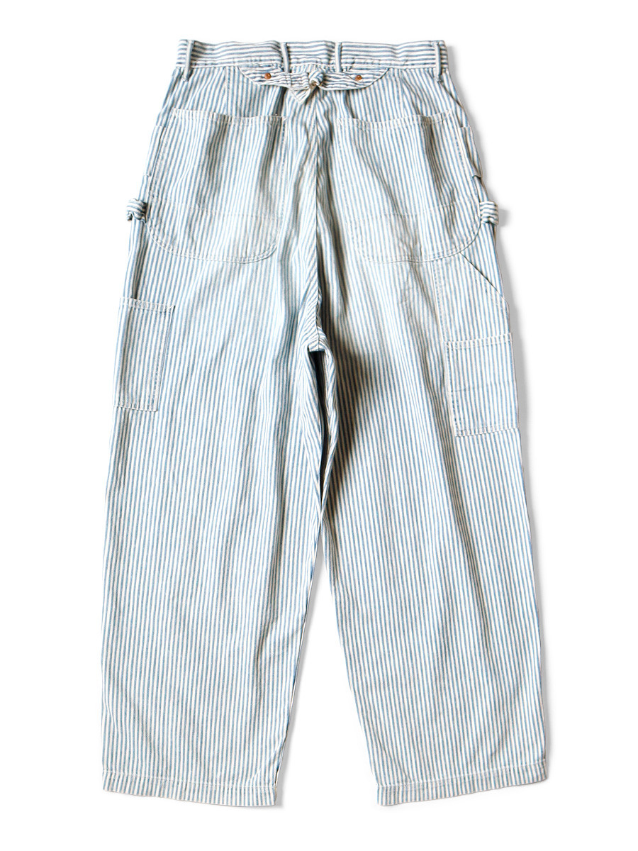KAPITAL Pants 10Oz Hickory ZIPPER Wide Lumbar Pants