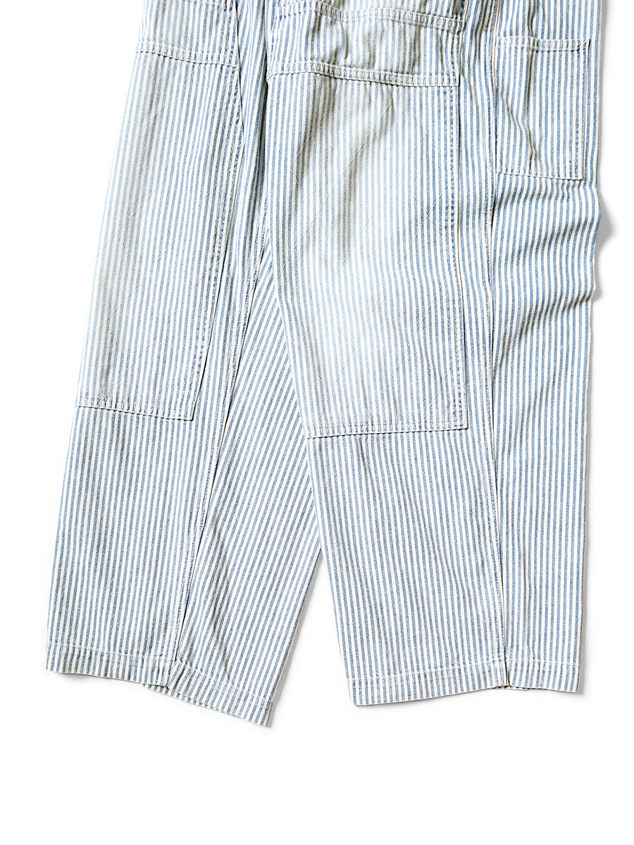 KAPITAL Pants 10Oz Hickory ZIPPER Wide Lumbar Pants