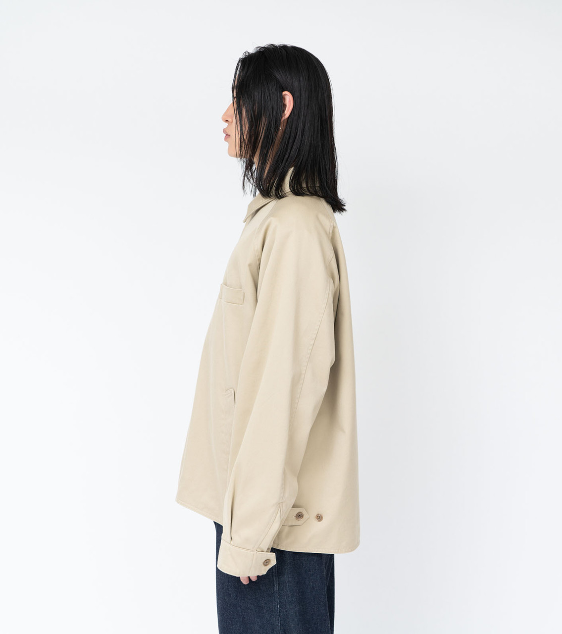 nanamica JACKET WINDSTOPPER Chino Crew Jacket Online Shop to Worldwide