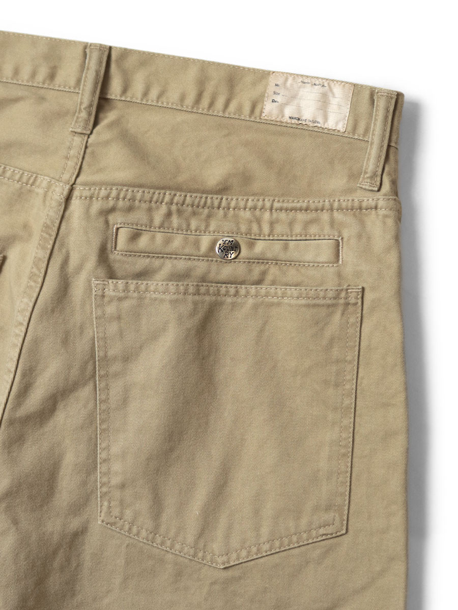 KAPITAL Pants Chino Port Baggy Pants