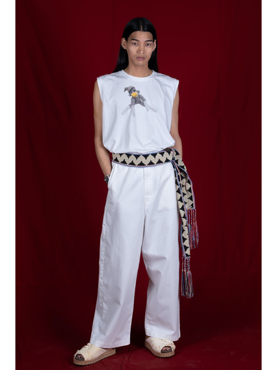 KAPITAL Pants Chino Port Baggy Pants