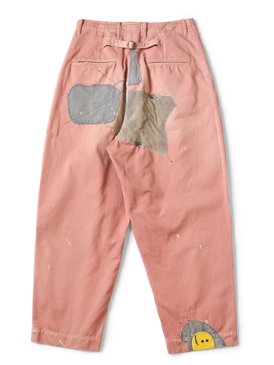 KAPITAL Pants Katsuragi High Waist Nim Pants (Gypsy Patch Remake)