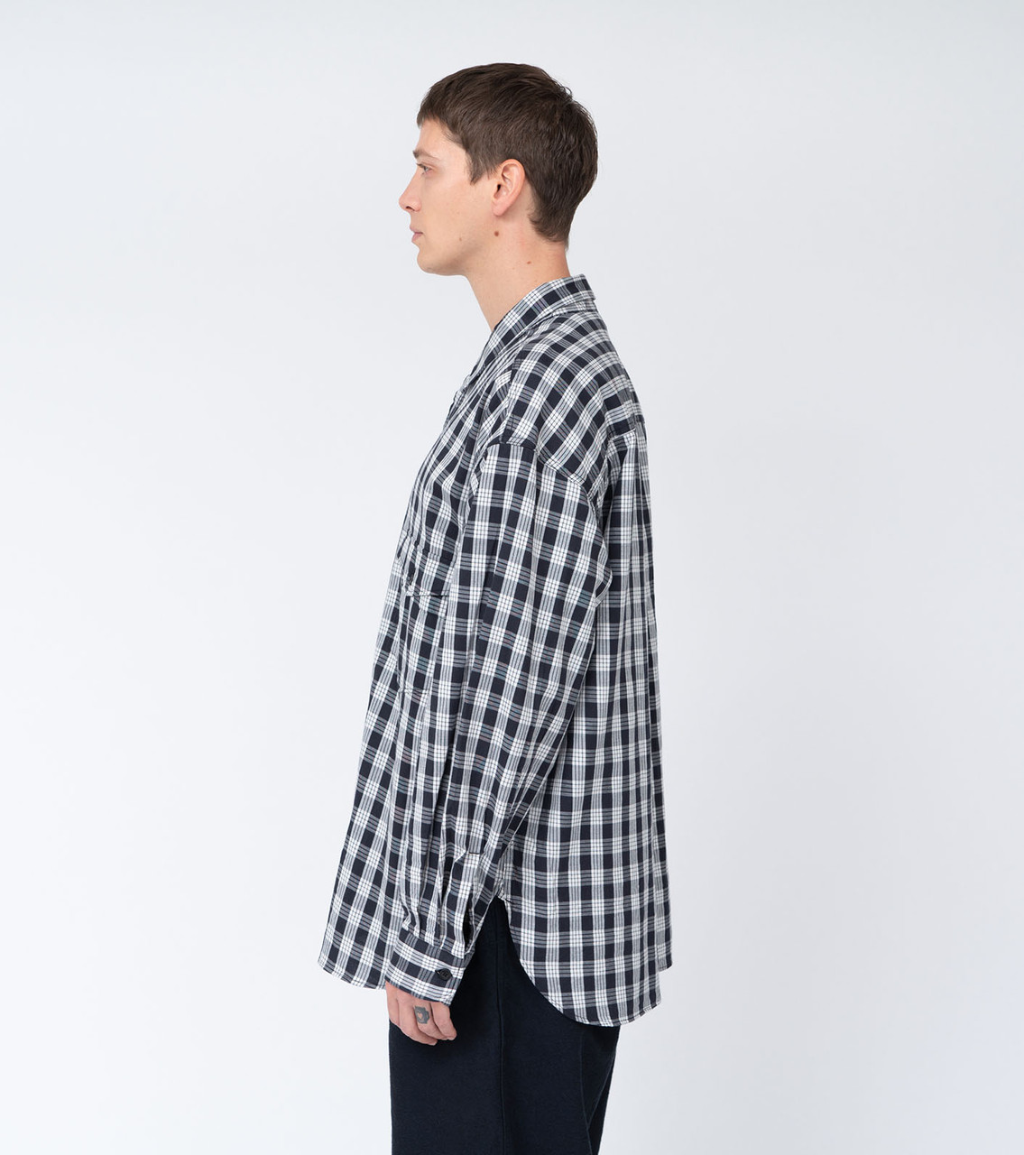 nanamica SHIRT Cotton Nep Deck Shirt Online Shop to Worldwide