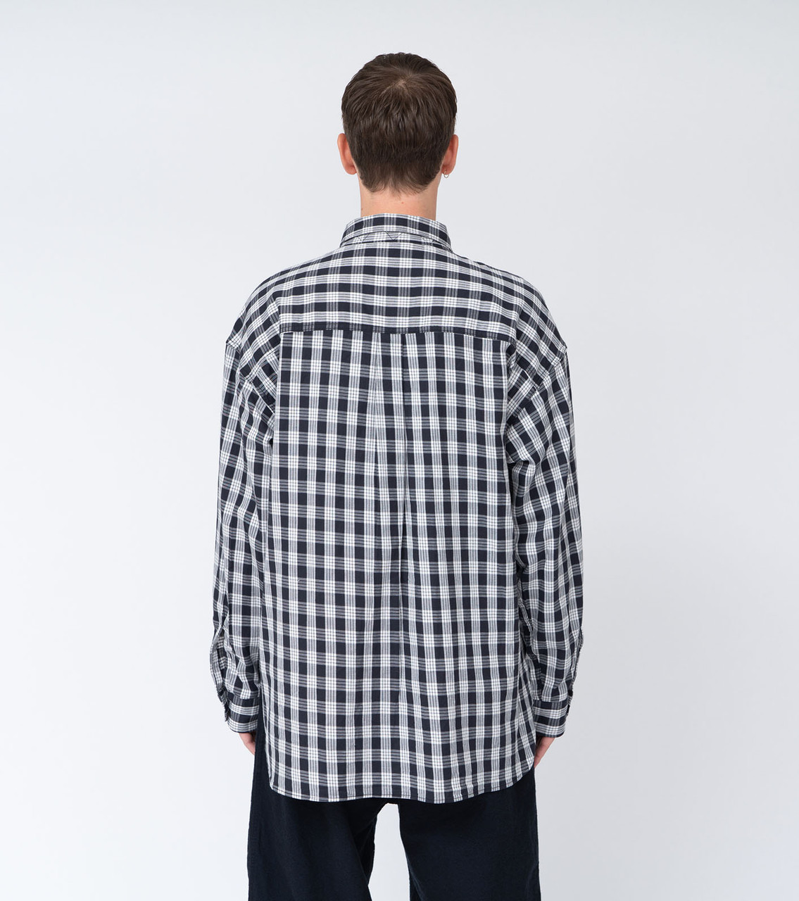 nanamica SHIRT Cotton Nep Deck Shirt Online Shop to Worldwide
